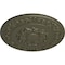 Ekena Millwork Sydney Ceiling Medallion (Fits Canopies up to 5 3/4"), Hand-Painted Witch Hazel, 27 3/4"OD x 2"P CM27SYWHF - alternate 3